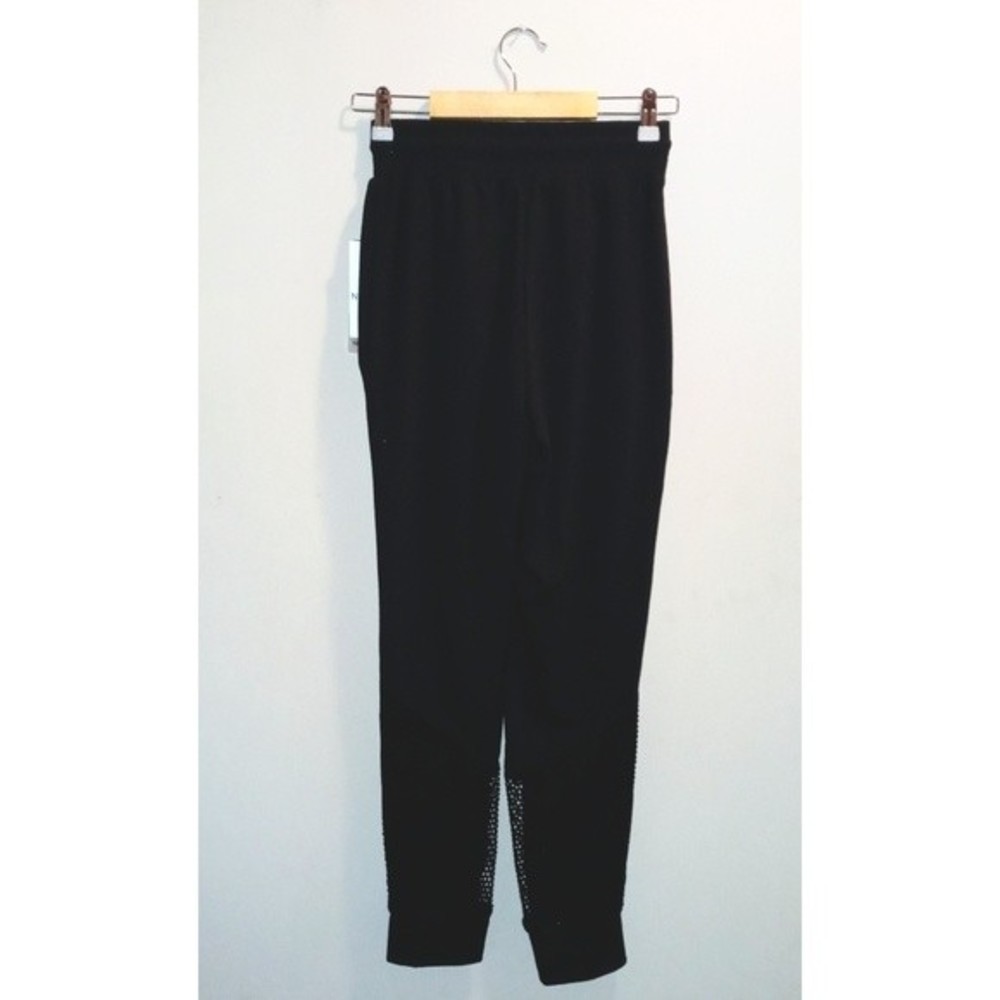 Nine West Active Wear French Terry Black Joggers NWT - Picture 9 of 9